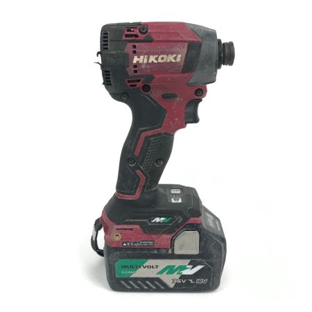  HiKOKI ハイコーキ インパクトドライバ  WH36DD レッド