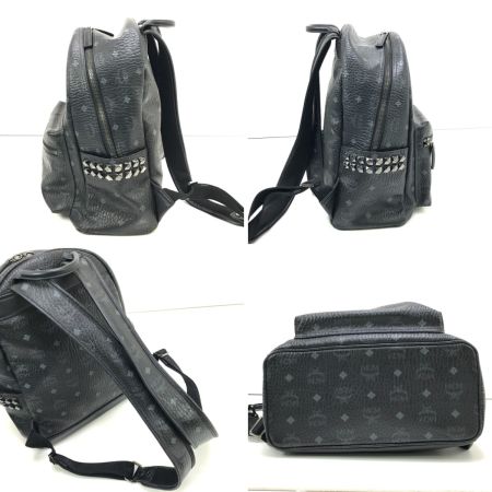  MCM エムシーエム リュック ヴィセトス スタッズ ブラック