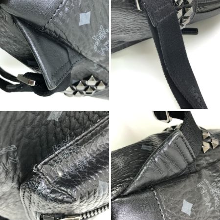  MCM エムシーエム リュック ヴィセトス スタッズ ブラック