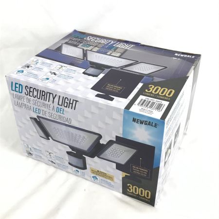  NEWGALE ソーラーモーションセンサーライト 3000ルーメン #56784