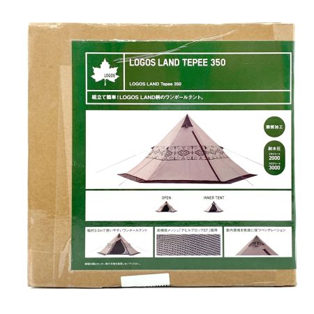  LOGOS ロゴス ワンポールテント LOGOS LAND Tepee 350  71901000 350 71901000