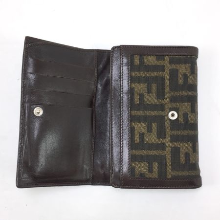  FENDI フェンディ  ズッカ 2つ折り財布 2266.31052.018