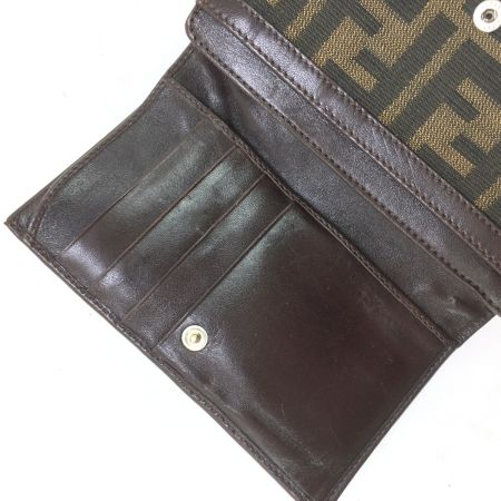  FENDI フェンディ  ズッカ 2つ折り財布 2266.31052.018