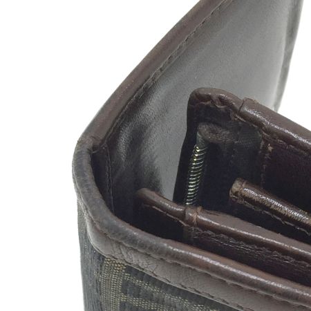  FENDI フェンディ  ズッカ 2つ折り財布 2266.31052.018