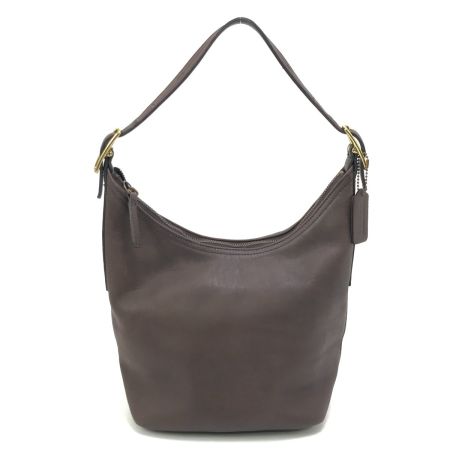  COACH コーチ セミショルダーバッグ レザー オールドコーチ 使用感有 9823 ブラウン