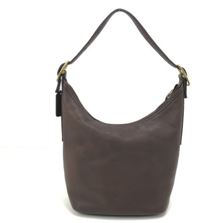  COACH コーチ セミショルダーバッグ レザー オールドコーチ 使用感有 9823 ブラウン