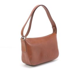 $$ HIROFU ヒロフ 2WAYショルダーバッグ ブラウン Bランク