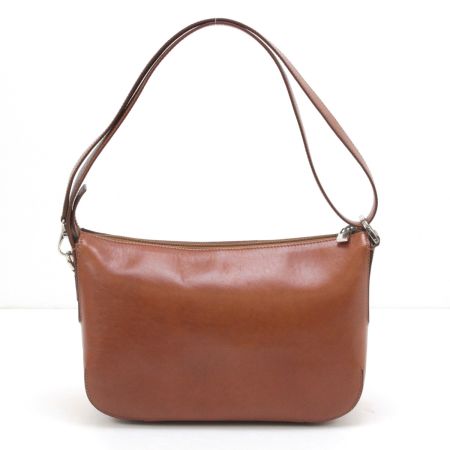  HIROFU ヒロフ 2WAYショルダーバッグ ブラウン