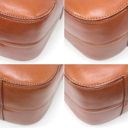  HIROFU ヒロフ 2WAYショルダーバッグ ブラウン