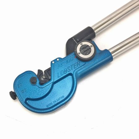  LOBSTER ロブスター 強力型圧着工具 裸圧着端子・裸圧着スリーブ（P・B）用 AK100 ブルー