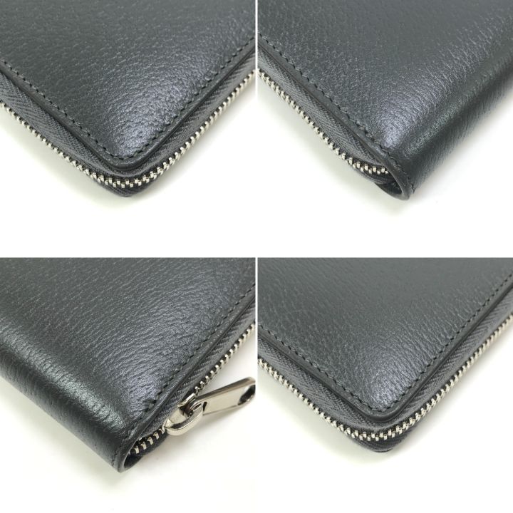 GUCCI グッチ 長財布 GGスプリーム カットアウトインターロッキングG 701423 グレー GUCCI グッチ 長財布 GGスプリーム カットアウトインターロッキングG