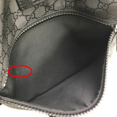  GUCCI グッチ ショルダーバッグ GG 449184 ブラック