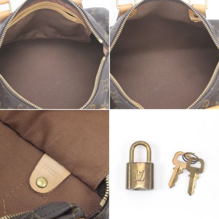  LOUIS VUITTON ルイヴィトン モノグラム スピーディ25 ハンドバッグ M41528