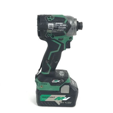  HiKOKI ハイコーキ インパクトドライバ WH36DC グリーン