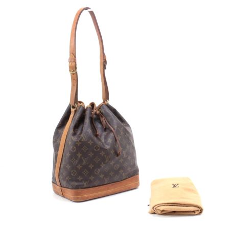  LOUIS VUITTON ルイヴィトン モノグラム ノエ ハンドバッグ M42224 ブラウン