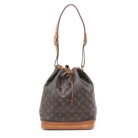  LOUIS VUITTON ルイヴィトン モノグラム ノエ ハンドバッグ M42224 ブラウン