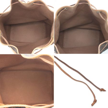  LOUIS VUITTON ルイヴィトン モノグラム ノエ ハンドバッグ M42224 ブラウン