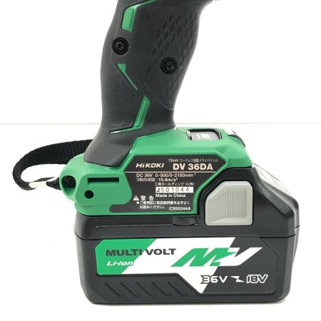  HiKOKI ハイコーキ ドライバドリル DV36DA グリーン