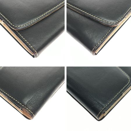  Kitamura キタムラ 長財布 使用感有 ネイビー