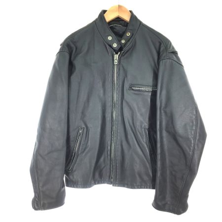  Schott ショット メンズ ライダースジャケット SIZE 42 641 ブラック