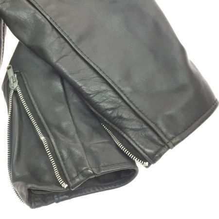  Schott ショット メンズ ライダースジャケット SIZE 42 641 ブラック