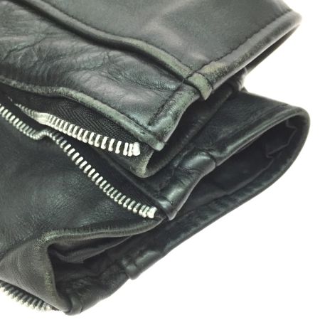  Schott ショット メンズ ライダースジャケット SIZE 42 641 ブラック
