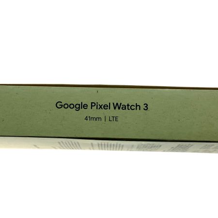  Google グーグル Pixel Watch 3 Wi-Fiモデル 41mm GBDU9
