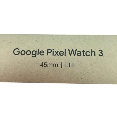  Google グーグル Pixel Watch 3 Wi-Fiモデル 41mm Matte Black GBDU9