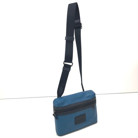  COACH コーチ ショルダーバッグ レザー C1606 ブルー