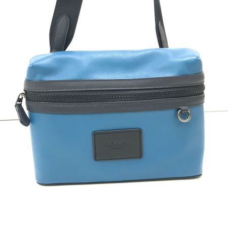  COACH コーチ ショルダーバッグ レザー C1606 ブルー