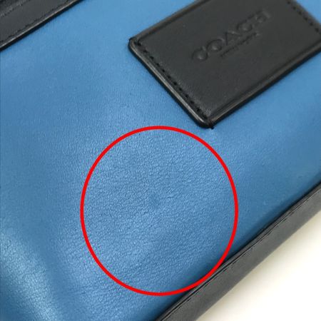  COACH コーチ ショルダーバッグ レザー C1606 ブルー