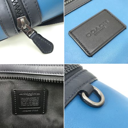  COACH コーチ ショルダーバッグ レザー C1606 ブルー