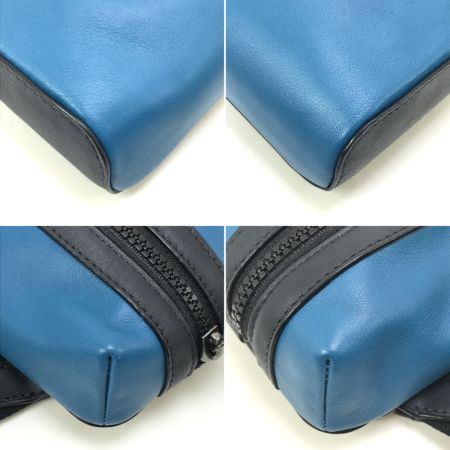  COACH コーチ ショルダーバッグ レザー C1606 ブルー