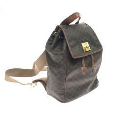 $$ CELINE セリーヌ リュック キズ・ヨゴレ有 ブラウン Cランク