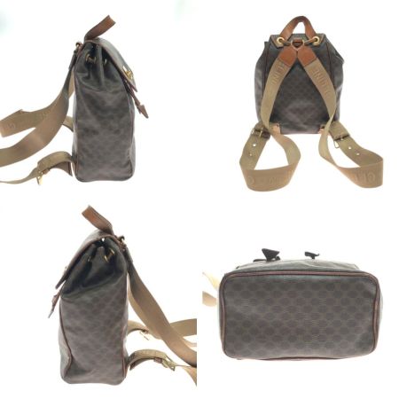  CELINE セリーヌ リュック キズ・ヨゴレ有 ブラウン