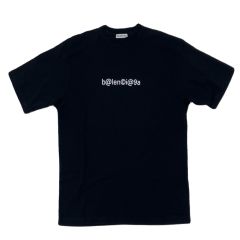  BALENCIAGA バレンシアガ Tシャツ XSサイズ 620941 ブラック Bランク