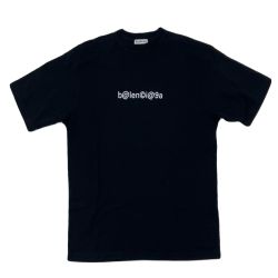 $$ BALENCIAGA バレンシアガ Tシャツ XSサイズ 620941 ブラック Bランク