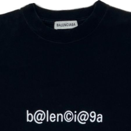  BALENCIAGA バレンシアガ Tシャツ XSサイズ 620941 ブラック