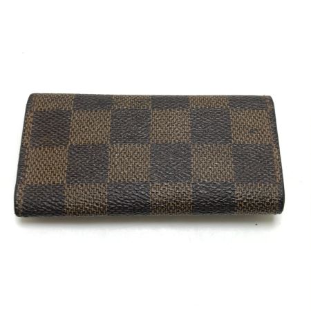  LOUIS VUITTON ルイヴィトン キーケース ダミエ ミュルティクレ4 イニシャル有 N62631