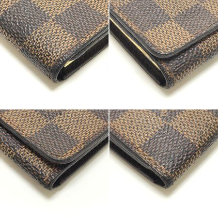  LOUIS VUITTON ルイヴィトン キーケース ダミエ ミュルティクレ4 イニシャル有 N62631