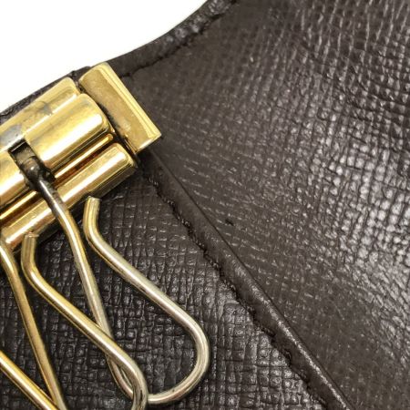  LOUIS VUITTON ルイヴィトン キーケース ダミエ ミュルティクレ4 イニシャル有 N62631