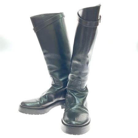  ANN DEMEULEMEESTER レディース ロングブーツ  SIZE 38 1/2　 ブラック