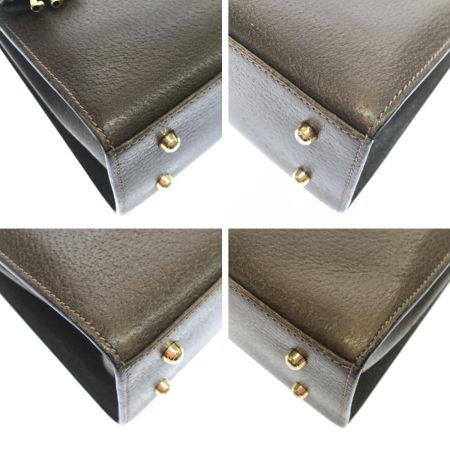  GUCCI グッチ 2WAYショルダーバッグ OLD GUCCI レディロック 26･000･0211 ブラウン