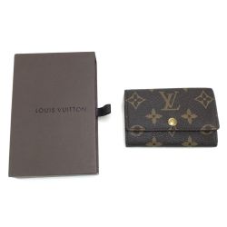 $$ LOUIS VUITTON ルイヴィトン キーケース モノグラム ミュルティクレ6 M62630 ブラウン Bランク