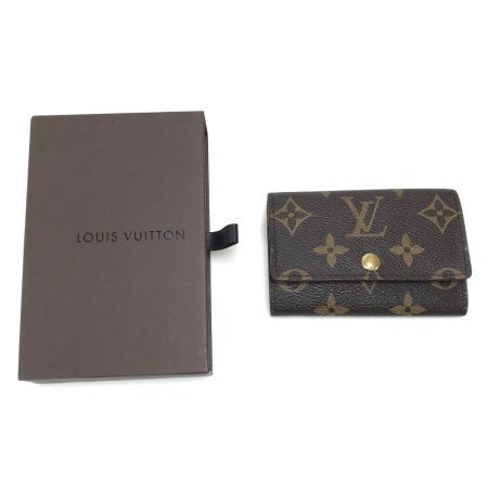  LOUIS VUITTON ルイヴィトン キーケース モノグラム ミュルティクレ6 M62630 ブラウン