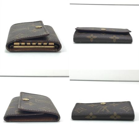  LOUIS VUITTON ルイヴィトン キーケース モノグラム ミュルティクレ6 M62630 ブラウン