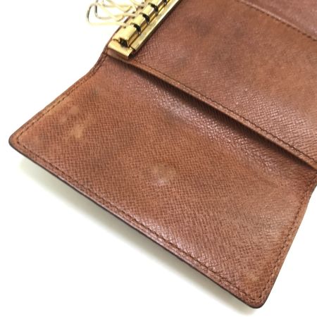  LOUIS VUITTON ルイヴィトン キーケース モノグラム ミュルティクレ6 M62630 ブラウン