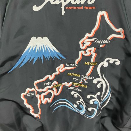  adidas アディダス スカジャン 日本代表 サッカー Mサイズ ブラック