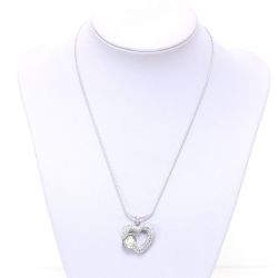 $$ SWAROVSKI スワロフスキー Emotion ペンダント 38-43cm 843865 Aランク