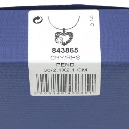  SWAROVSKI スワロフスキー Emotion ペンダント 38-43cm 843865